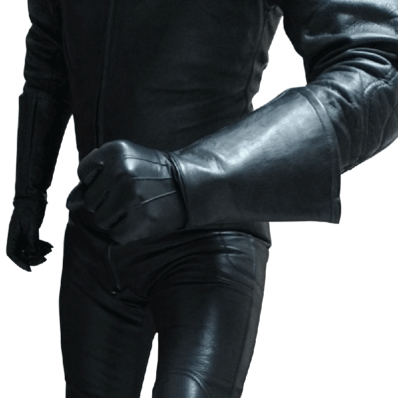 35CM Mens Leather gloves Touch - Leather Driving Glove recension och pris